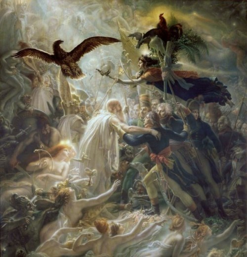 Anne-Louis Girodet-Trioson - Apotheosis of the French Heroes that Died for the Fatherland during the