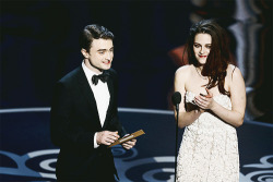  Kristen Stewart and Daniel Radcliffe at