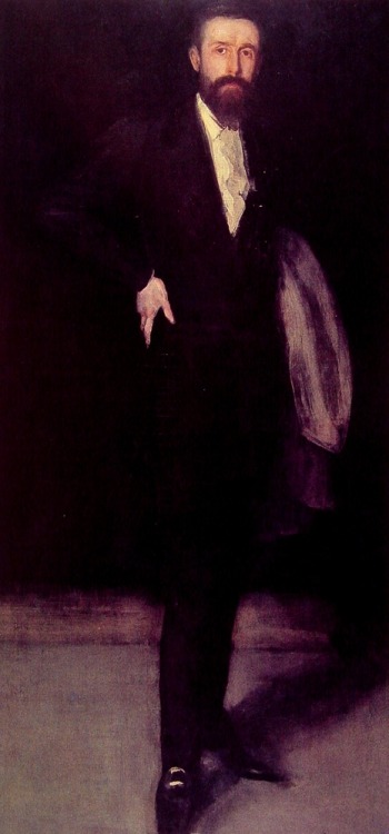 Arrangement in Black: Portrait of F.R. Leyland, 1870, James McNeill Whistler