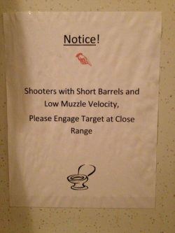 srsfunny:  Shooting Range Bathroomhttp://srsfunny.tumblr.com/