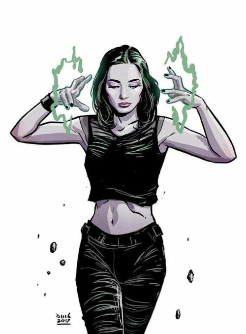 comic-book-ladies:Polaris & Blink from The Gifted by David M. Buisán