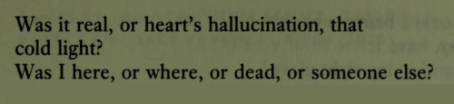 megairea:Eeva-Liisa Manner, from The Way the Seasons Changed; Contemporary Finnish Poetry (tr. by He