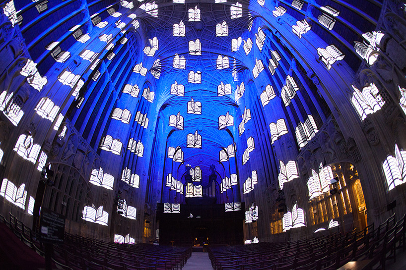 archatlas:    King’s College Chapel Miguel Chevalier      At the occasion of a