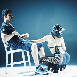 all-nickiminaj:  Nicki Minaj and Drake on ‘Anaconda’ 