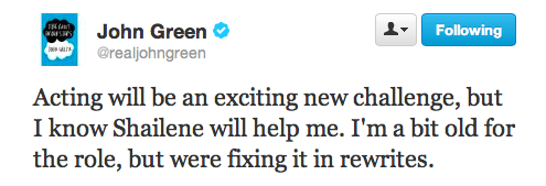 John Green's tumblr