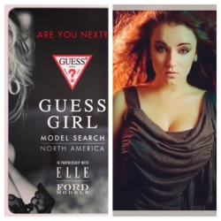 Vote for me May 24th for the #guessgirl search