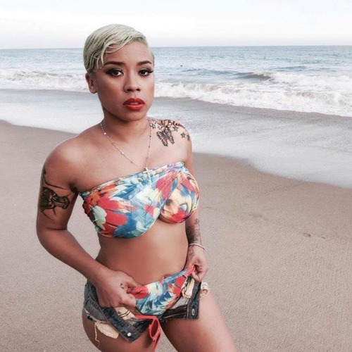 Keyshia cole short blonde hair