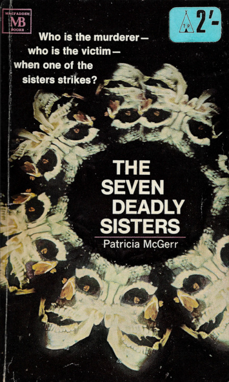 The Seven Deadly Sisters, by Patricia McGerr (Macfadden, 1968).From Ebay