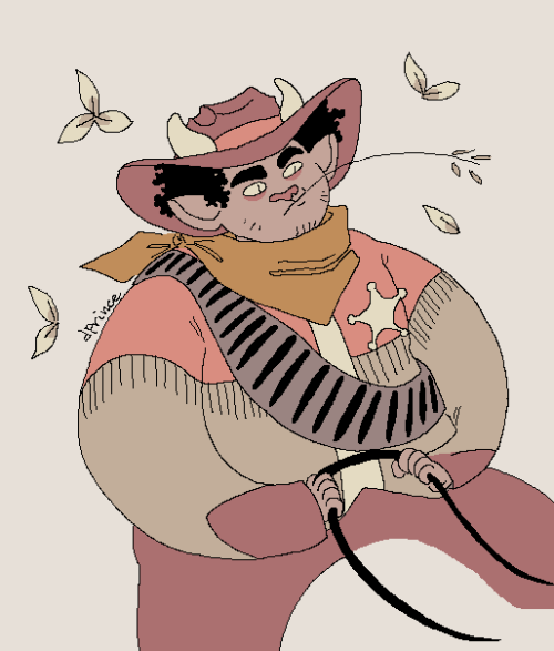 dprince-art - alright but what if… cowboy