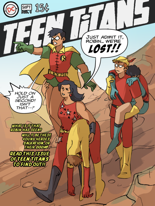 Fake Cover From The Fab Five Era Of Teen Titans! This Was So Incredibly Fun To Make. This Is Wallys 57th