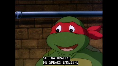 therobotmonster:  Damnit Raphael, we just got that 4th wall fixed. 