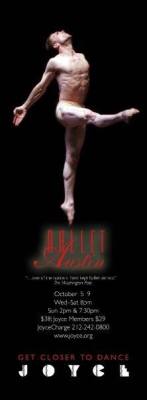 mrdanceartist:  Poster for Ballet Austin’s