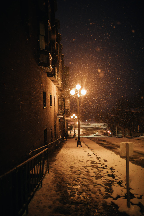 snowing in seattle - february 2019