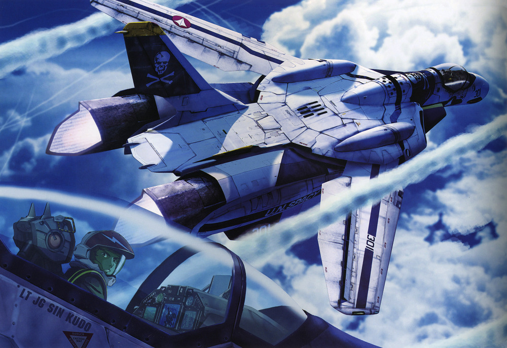 faustuszero:  Tenjin Hidetaka: Art Works of Macross – Valkyries