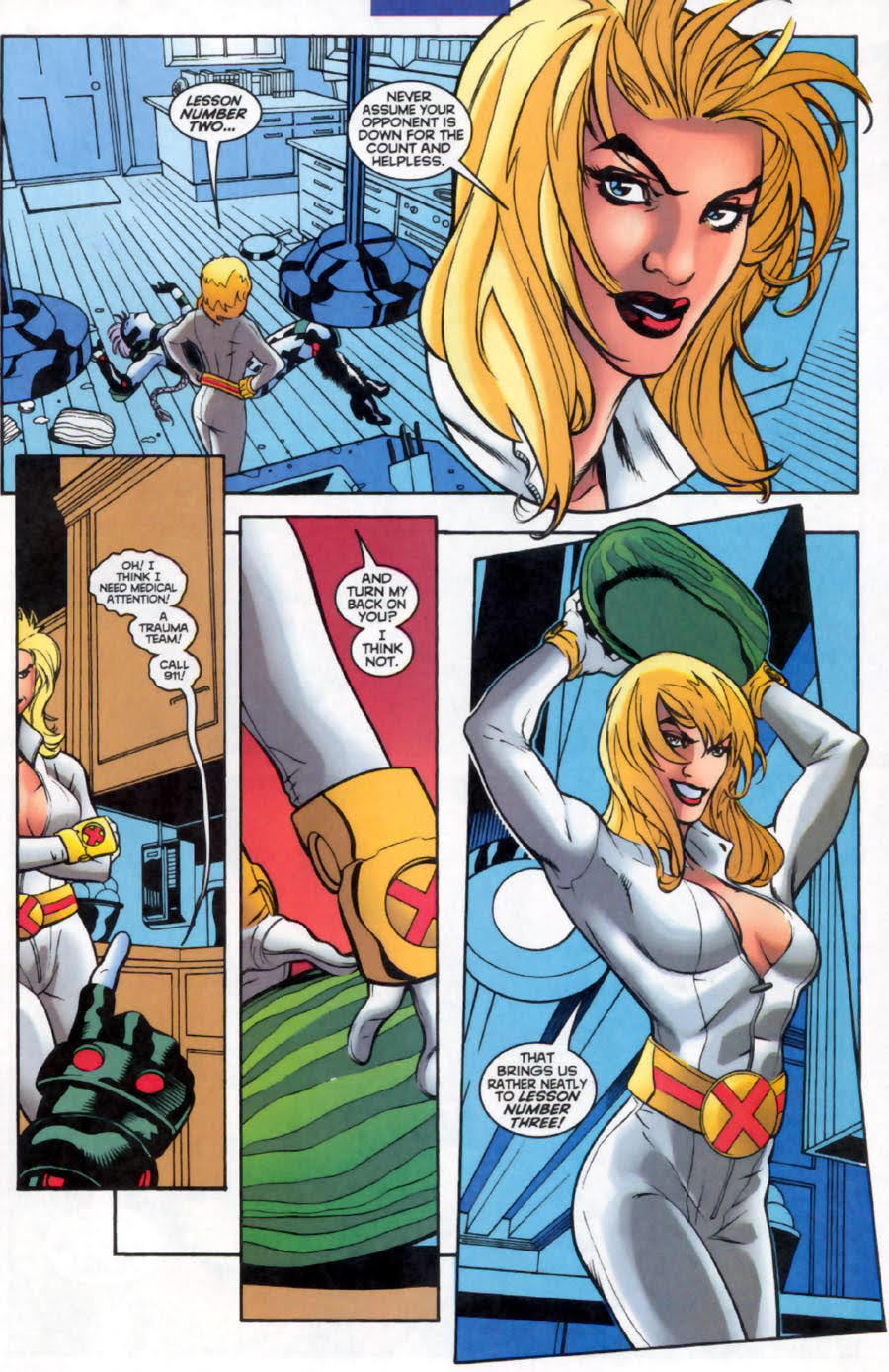 zeddfrost: #whitequeenWednesday Just some good ol’ fashion fisticuffs, from Generation