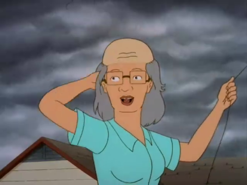 Peggy got that sex hair, and she is flaunting it. Damn Peggy, you fine as hell&hellip;