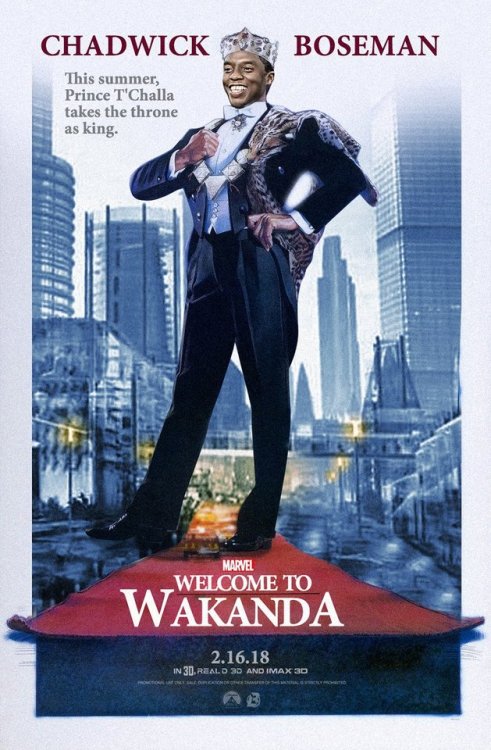 nickey79: torisoulphoenix: cinexphile: “Welcome to Wakanda” by BossLogic PERFECTION. :D 