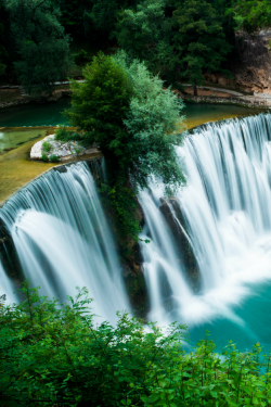 Tulipnight:  Jajce V Waterfall Bosnia By Keno Photography - Kenan Šabanović On