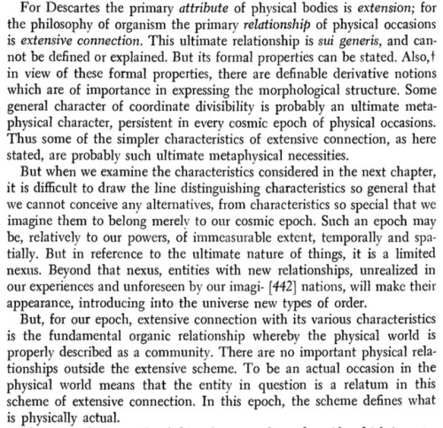 Alfred North Whitehead, Process and Reality