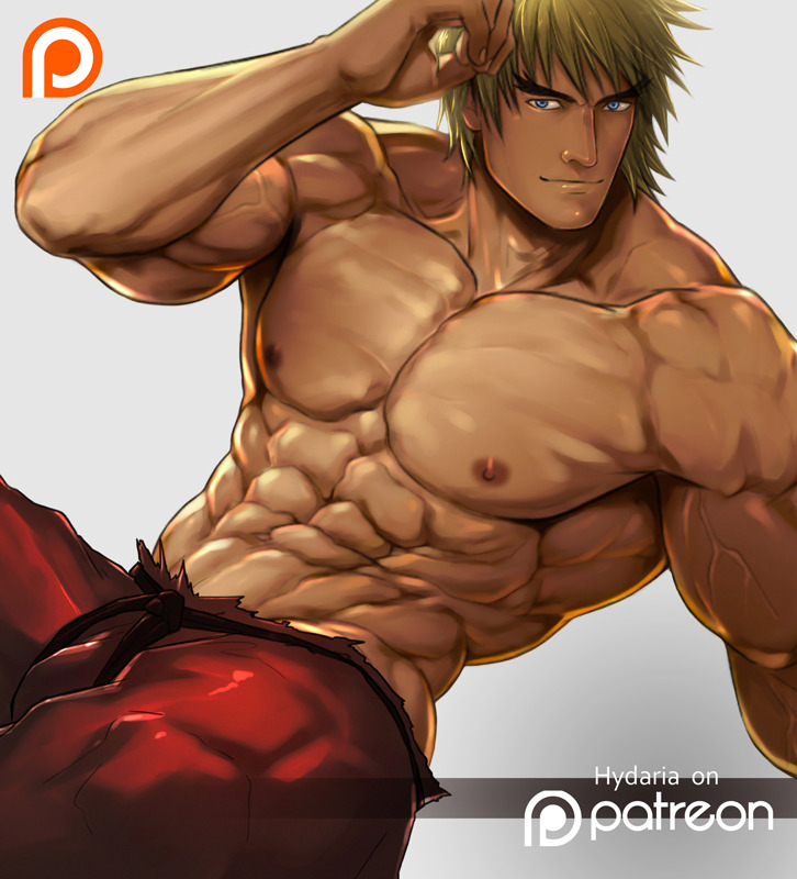 hydaria:  Ken Masters. September’s reward pic for my Patreon.