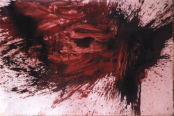 menimienaimori:   Hermann Nitsch, Splatter Painting 