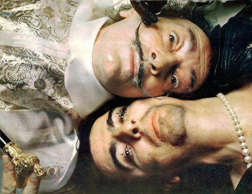 tygerland:Annie Leibovitz Dali et Alice Cooper, April 1973.