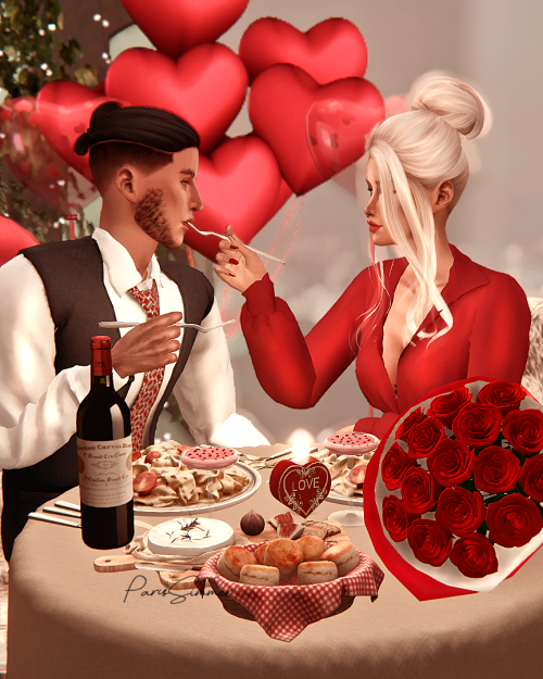 Valentine’s Date - 8 couple poses Instructions :- You need the bouquet and valentine&rsqu