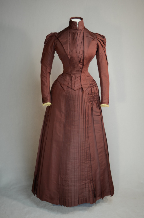 Wedding dress, 1893From the Irma G. Bowen Historic Clothing Collection at the University of New Hamp