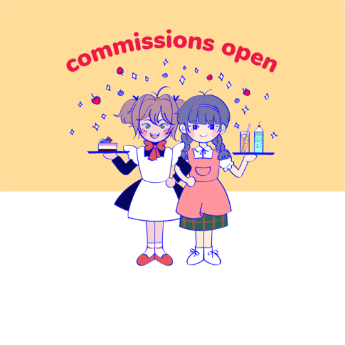 rongchaa: Hello!! Commissions are finally open again, cuz i really need money!!!! this time im offer