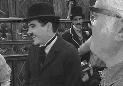iwantcupcakes: Richard Attenborough and Robert Downey Jr., on the set of Chaplin.