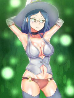 little-witch-academia-porn:  Little witch academia Ursula Callistis 1