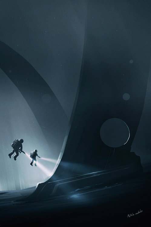 cinemagorgeous:Sci-fi artwork by Mojtaba Naderloo.