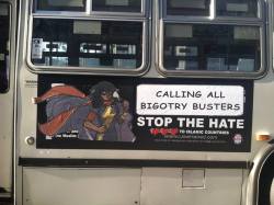 Superdames:  Womeninmarvel:  Hateful Anti-Islamic Bus Ads In San Francisco Have Been