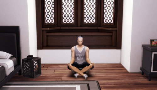 Earl Grey has taken up yoga because it’s a great way for him to stay fit while keeping his old organ