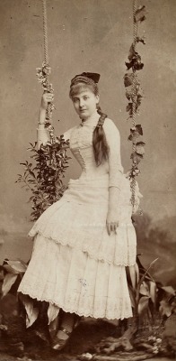 carolathhabsburg:  Miss Jenny Gross. 1880s