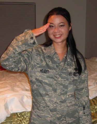 mymarinemindpart2:  marinewife2469:  Cute girl with a sexy body.  Hope there is