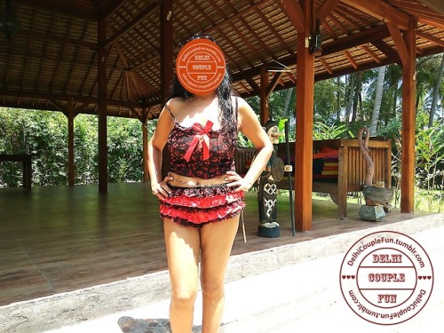 Outdoor queen. At Bali Au Naturel Resort.