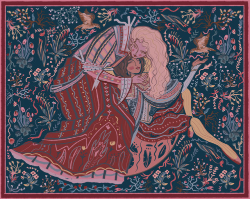 safifesse:what if I wove a tapestry expressing my utter love and devotion to youand we’re both girls