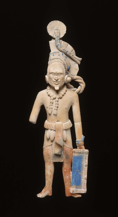 tlatollotl:Warrior effigyMayaLate Classic Period, A.D. 600–750Object Place: Campeche, Mexico, Jaina Island areaJaine-sty