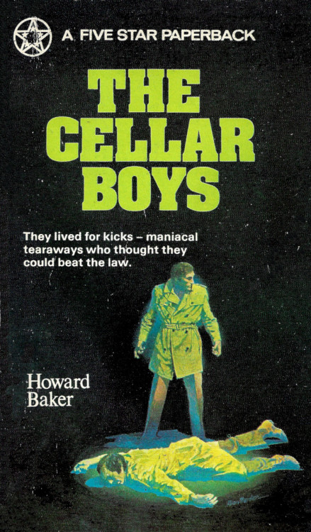 The Cellar Boys, by Howard Baker (Five Star, 1973).From eBay.