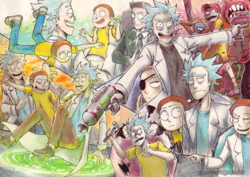 Rick and Morty forever and forever a hundred years Couple of months ago I finally continued where I 