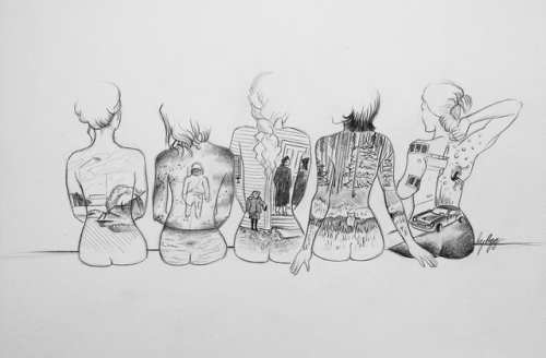 aggsart: For months I’ve had this idea in my head to recreate the famous Pink Floyd photo but 