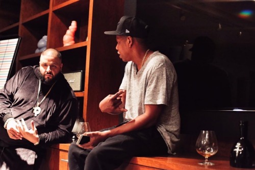 aintnojigga:Today DJ Khaled announced that JAY Z and Roc Nation are his new management team. The two