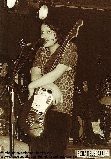Brian Molko Hugging His Guitar Is The Best Thing I've Ever Seen