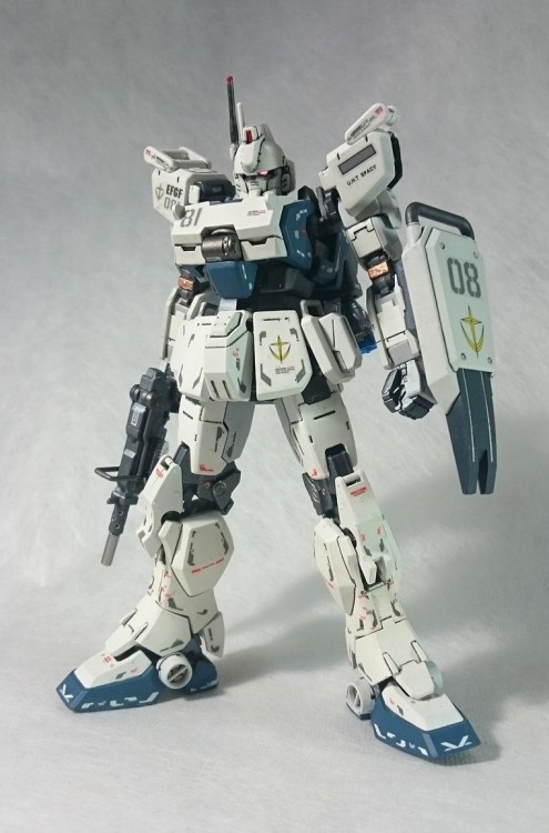 nmx-004:  1/144 Gundam Ez-8 [RG Frame Custom] - Custom Build  Modeled by ms08  I&rsquo;ve wanted