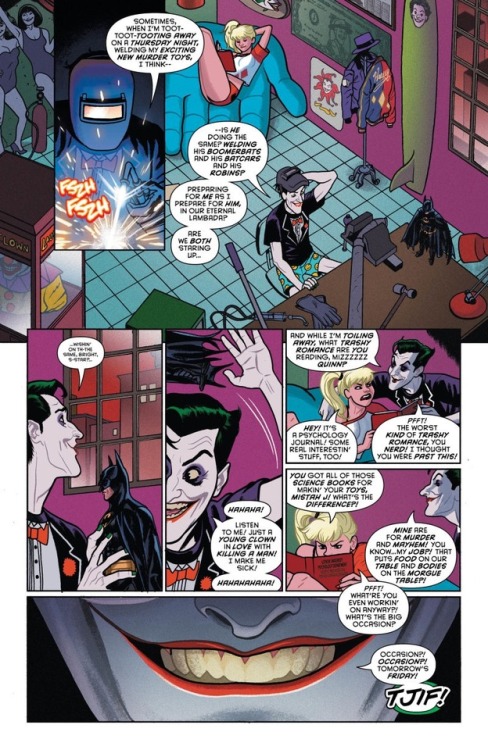 The Harley Quinn 25th anniversary annual comes out today, featuring a wide array of talent and inclu