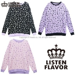 devil-may-kawaii:  LISTEN FLAVOR Medicine Pattern Pullover6900 yen (้)