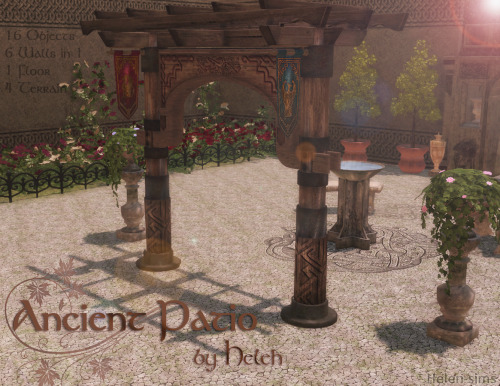 *click on the pictures*TS4 Ancient Patio http://helen-sims.blogspot.ru/2016/07/ts4-ancient-patio.htm