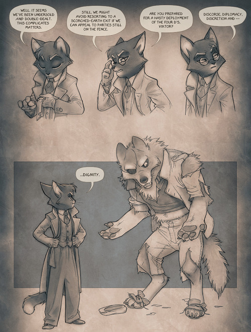 lackadaisycats: “When you suddenly just werewolf.”Some Patreon nonsense from the last sp