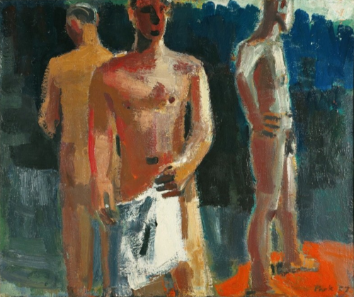 antonio-m:  “Three Men”, 1957 by David Park (1911-1960). American painter. oil on canvas